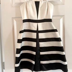 Beautiful Black and White Cocktail Dress